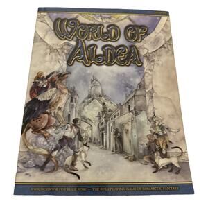 World of Aldea Blue Rose Sourcebook GRR1703 RPG Romantic Fantasy Book